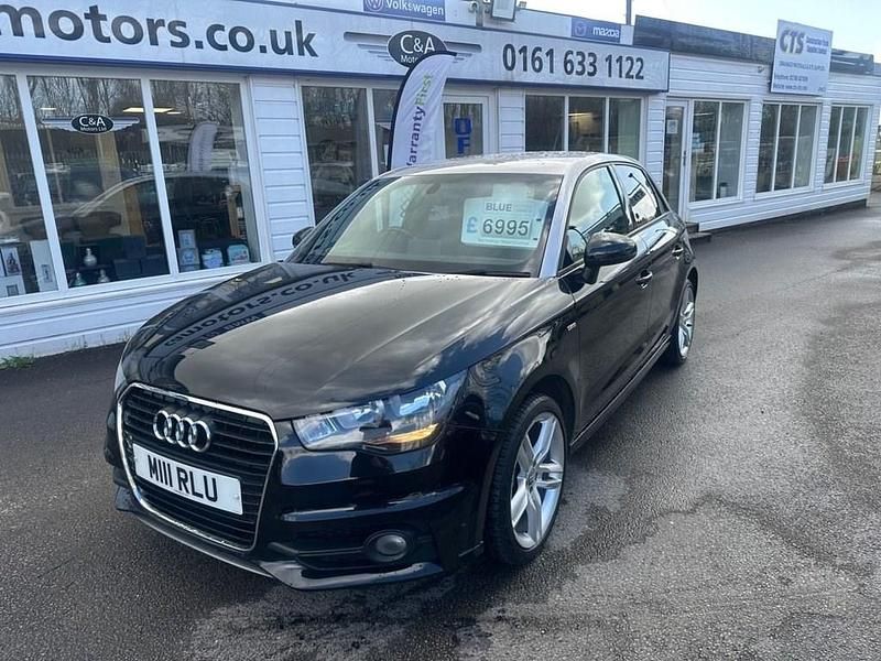 Begagnad Audi A1 S-Line 2014 Svart Halvkombi