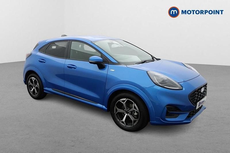 Blue Used 2025 Ford Puma ST-Line Hatchback | £20,699 (Fair price) - Image 1/4