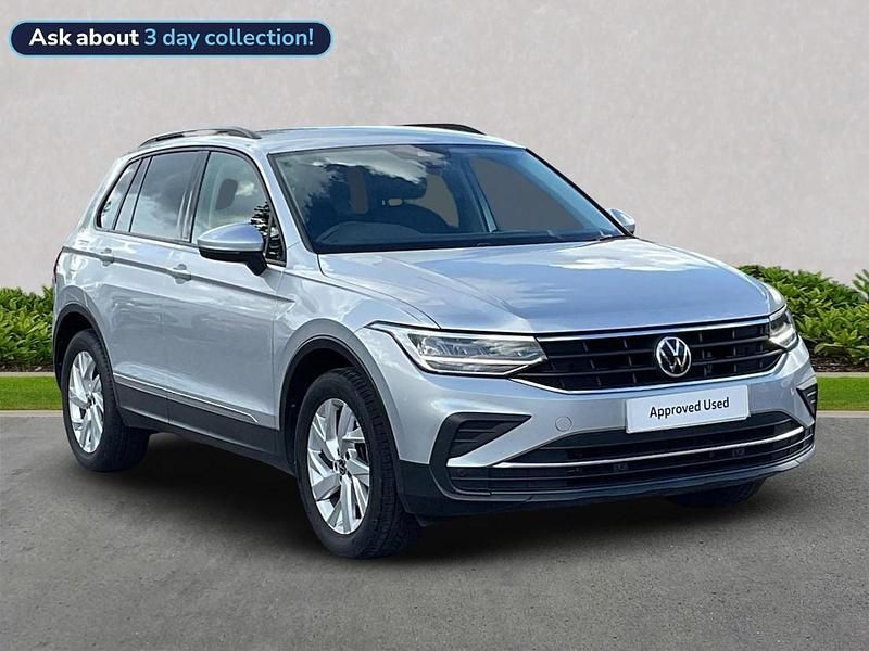 Silver Used 2021 VW Tiguan Life SUV | £19,046 (Super price) - Image 1/4