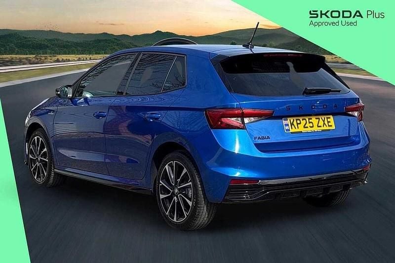 Used Skoda Fabia Monte Carlo 110 HP (80 kW) 2025 Race blue metallic Hatchback