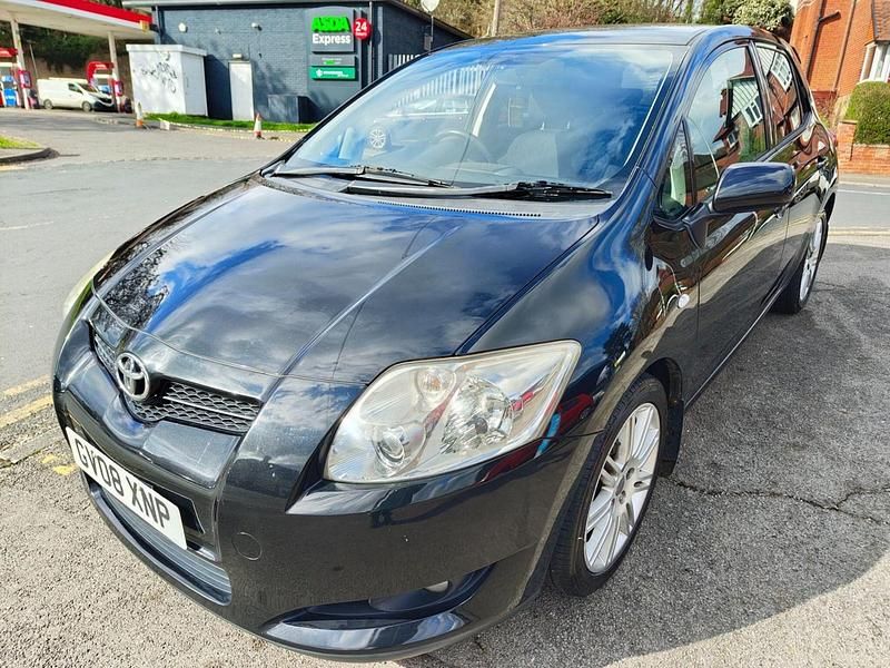 Used Toyota Auris SR 124 HP (91 kW) 2008 Black Hatchback