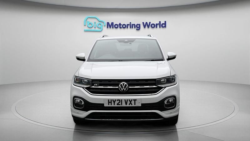 Used VW T-Cross R-line 148 HP (108 kW) 2021 White SUV
