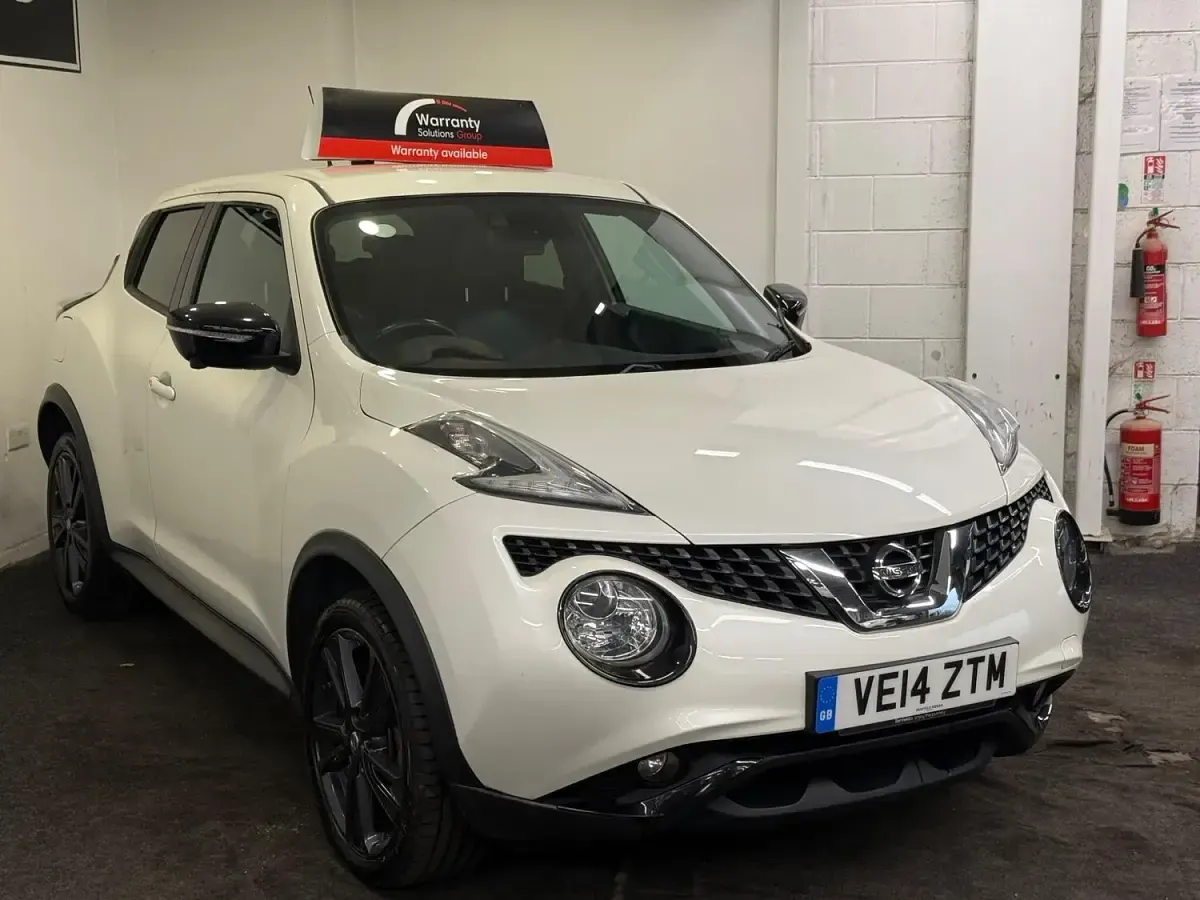 Used Nissan Juke Tekna 115 HP (84 kW) 2014 White SUV