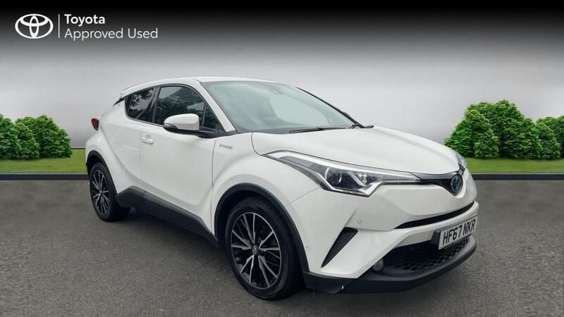 White Used 2017 Toyota C-HR SUV | £13,457 (Fair price) - Image 1/4