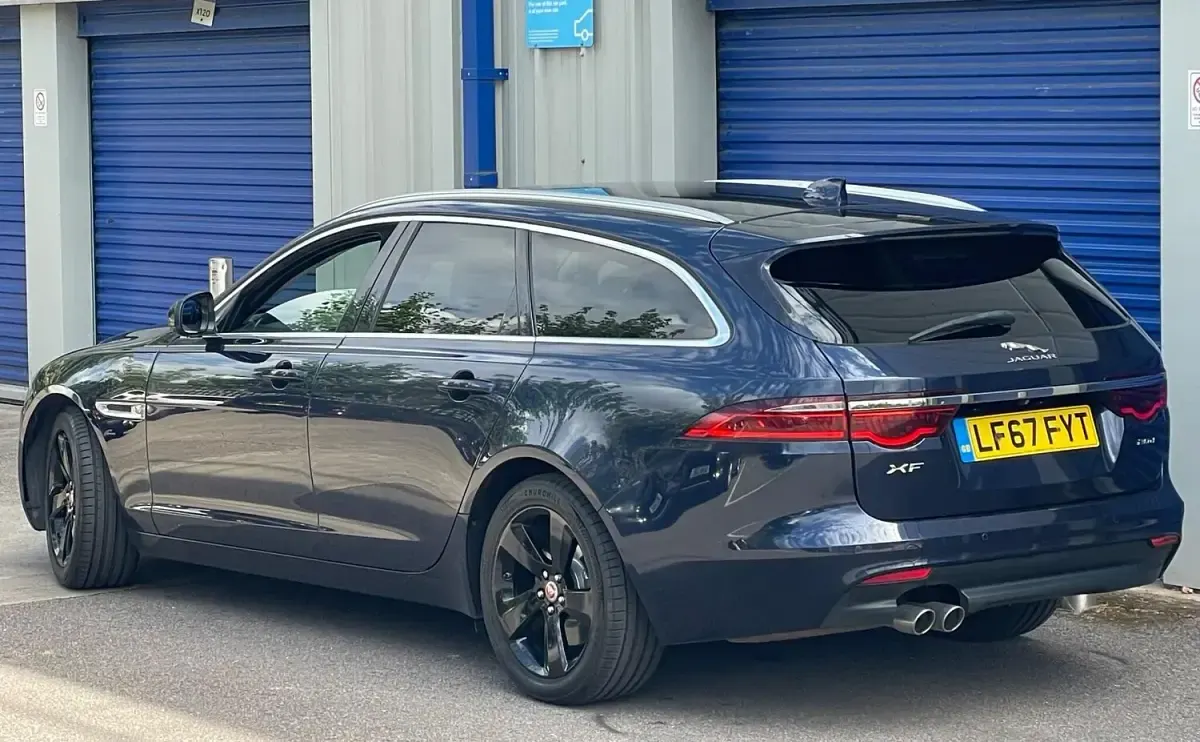 Used Jaguar XF Portfolio 2017 Blue Estate