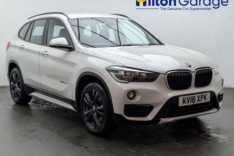 Used BMW X1 Sport Line 190 HP (139 kW) 2018 White SUV