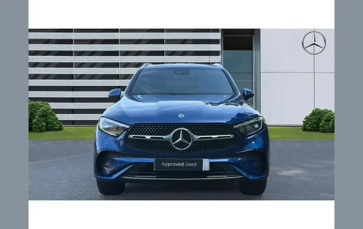 Used Mercedes GLC300 AMG line 308 HP (226 kW) 2026 Blue SUV