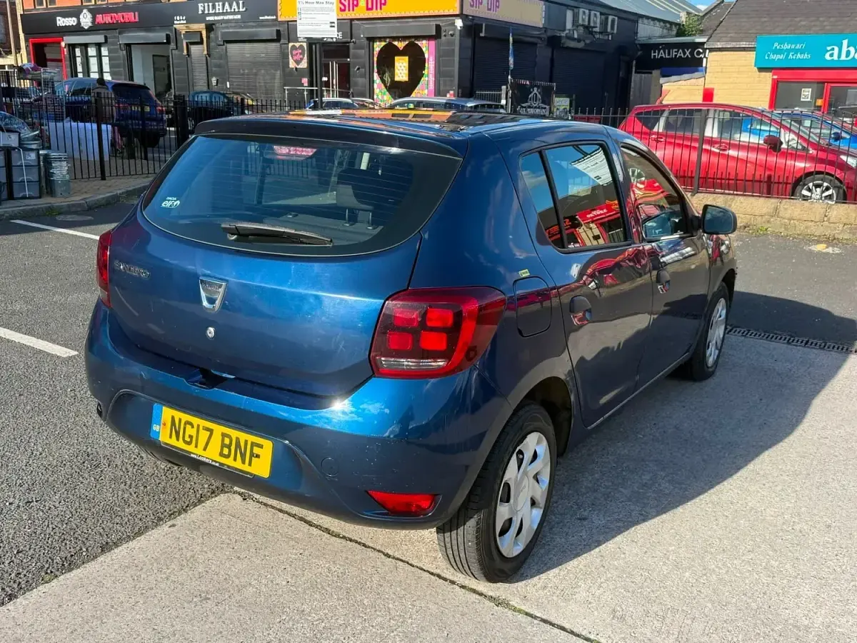 Used Dacia Sandero Ambiance 2017 Blue Hatchback