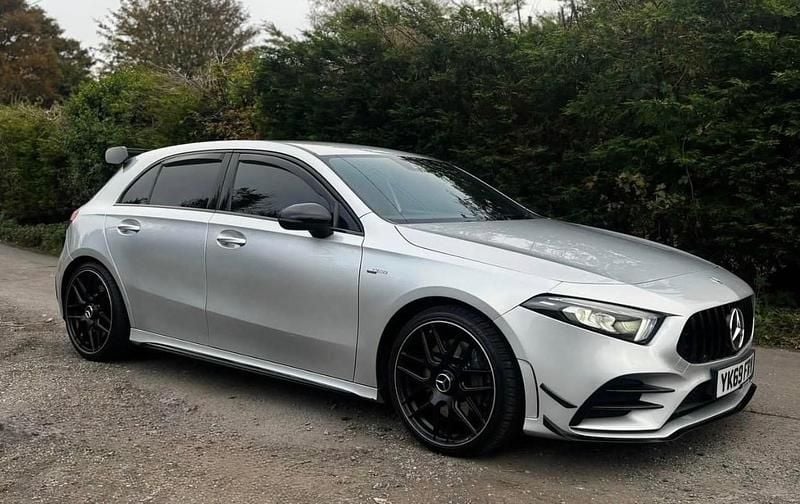 Used Mercedes A35 AMG 302 HP (222 kW) 2020 Silver Hatchback