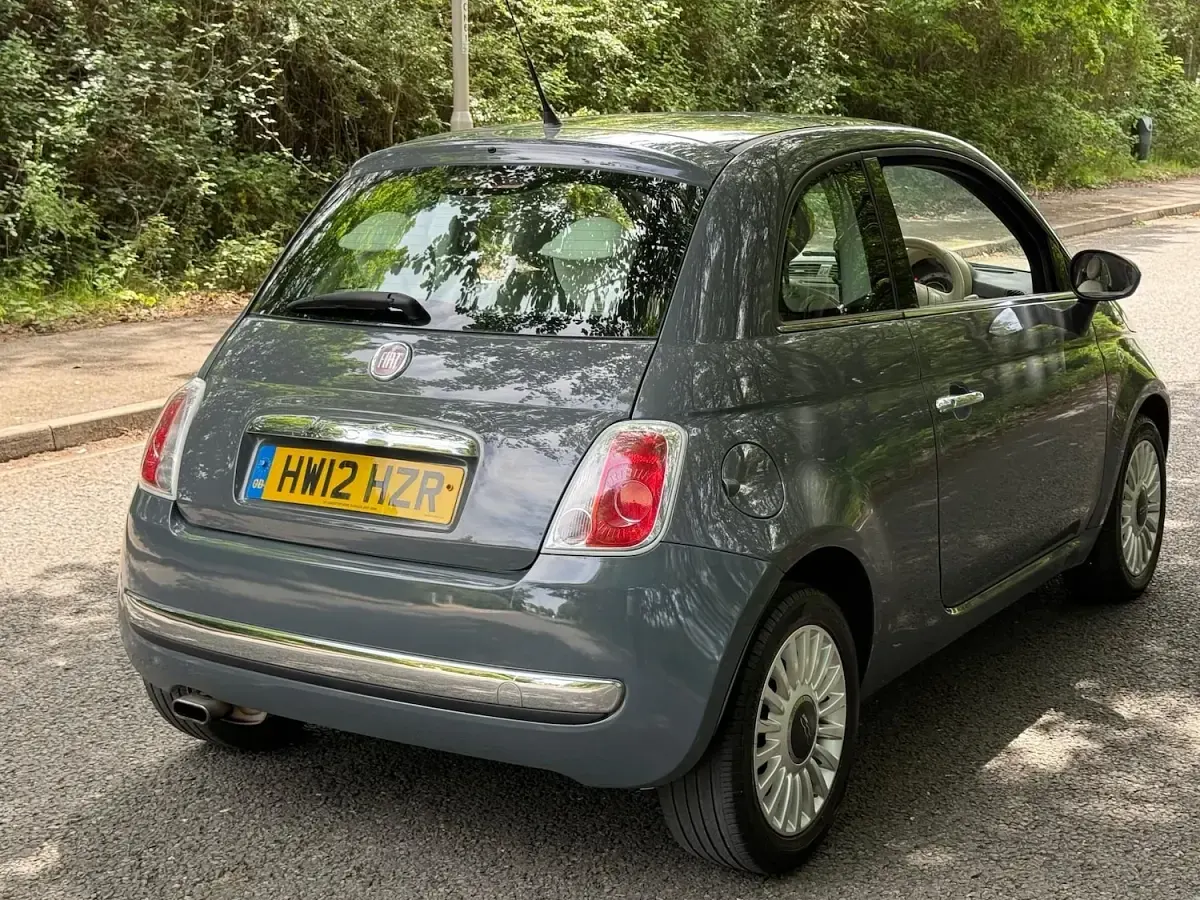Used Fiat 500 Lounge 69 HP (50 kW) 2012 Grey Hatchback