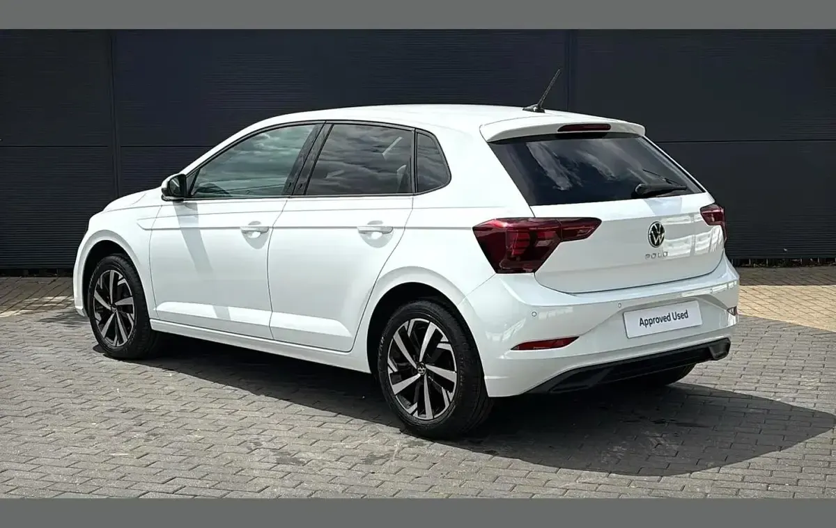 New VW Polo Match 95 HP (69 kW) 2025 White Hatchback