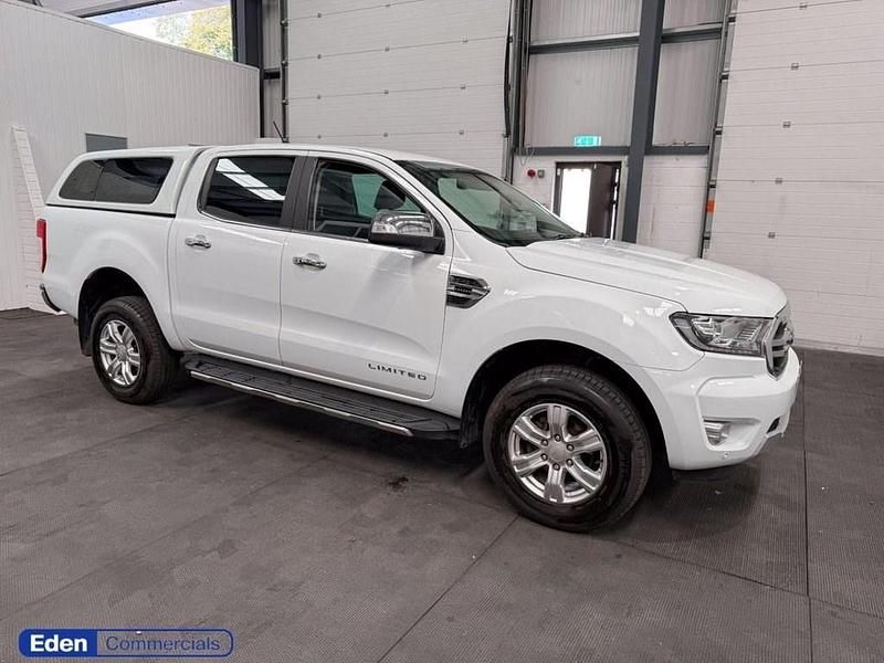 White Used 2021 Ford Ranger Limited Pickup | £11,990 (Good price) - Image 1/4