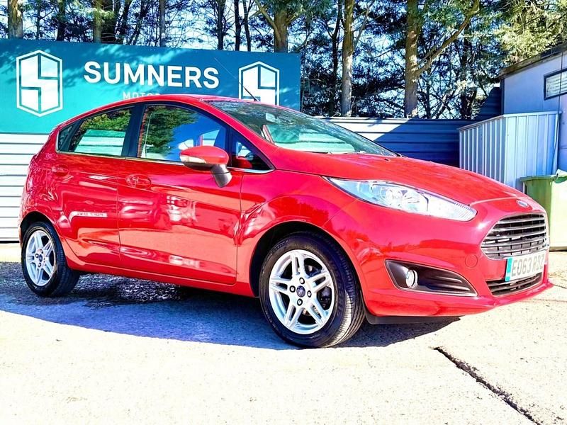 Used Ford Fiesta Zetec 2013 Red Hatchback
