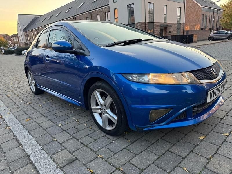 Blue Used 2008 Honda Civic SE Hatchback | £1,750 (Fair price) - Image 1/4