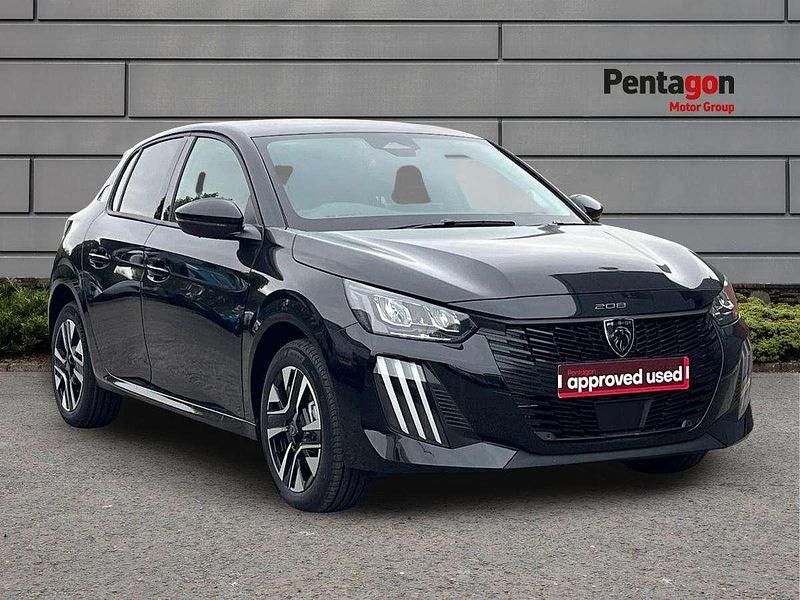 Black New 2025 Peugeot 208 Allure Hatchback | £18,995 (Good price) - Image 1/4