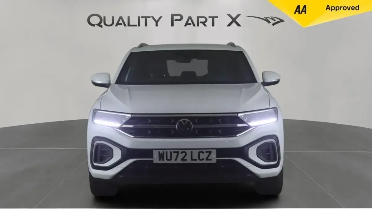 Used VW T-Roc R-line 150 HP (110 kW) 2022 White SUV