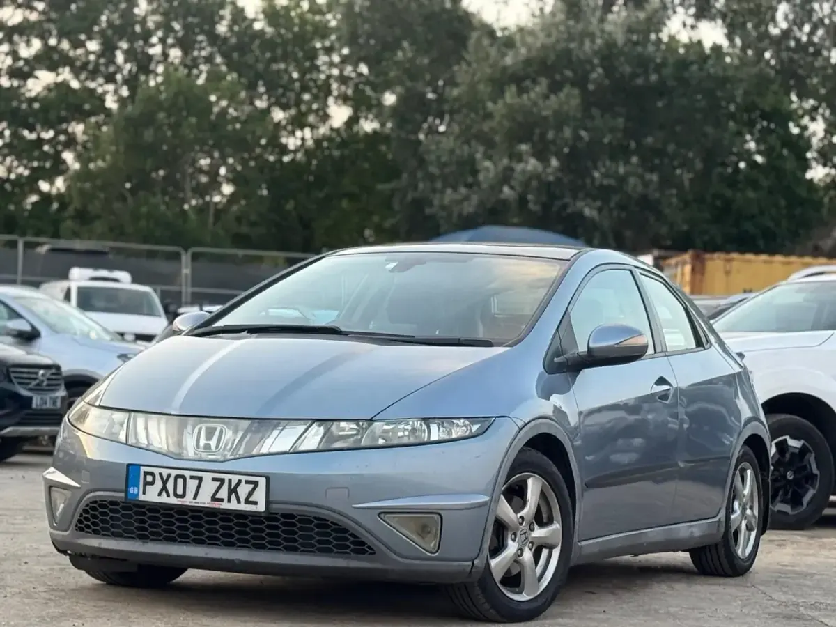Used Honda Civic EX 140 HP (102 kW) 2007 Blue Hatchback