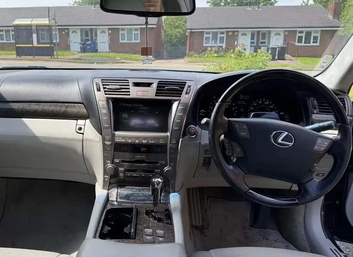 Used Lexus LS600h L 2008 Black Sedan