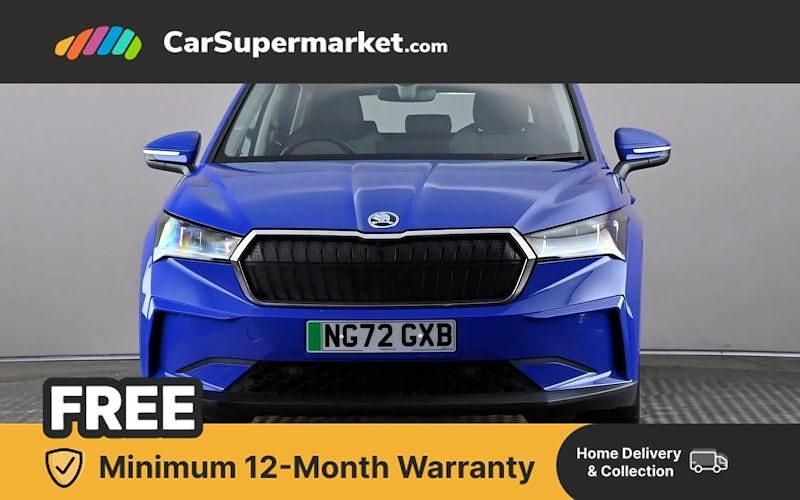 Used Skoda Enyaq iV ecoSuite 131 kW (179 HP) 2023 Blue SUV