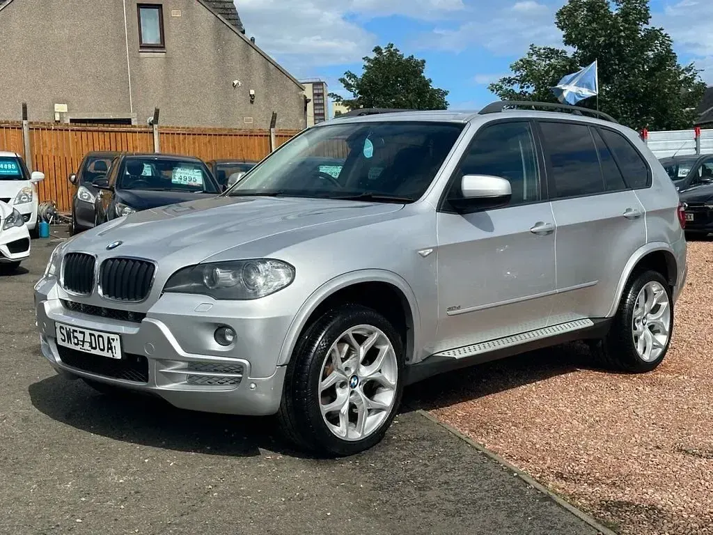 Used BMW X5 235 HP (172 kW) 2008 Silver SUV