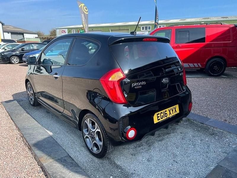 Used Kia Picanto 84 HP (61 kW) 2016 Black Hatchback