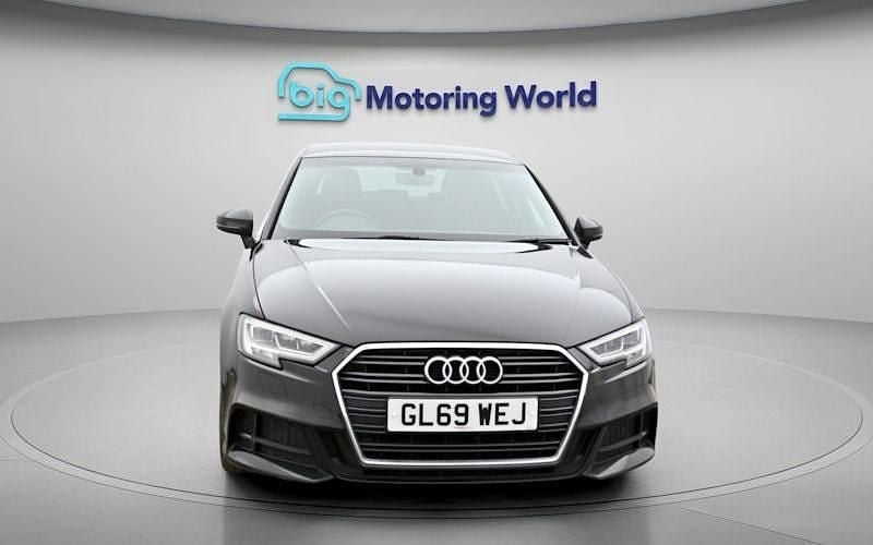 Used Audi A3 Sportback S-Line 150 HP (110 kW) 2019 Black Hatchback