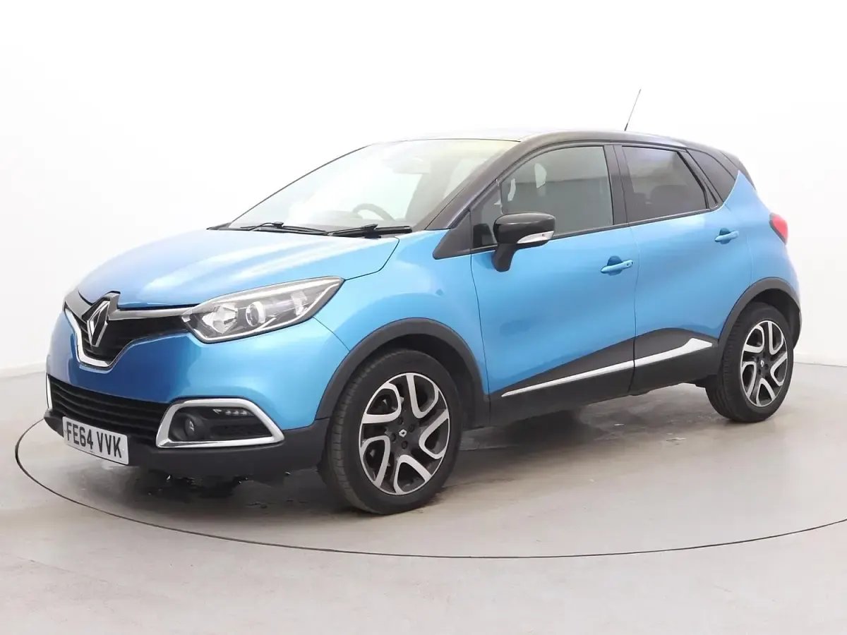 Used Renault Captur Dynamique 90 HP (66 kW) 2014 Blue/black SUV
