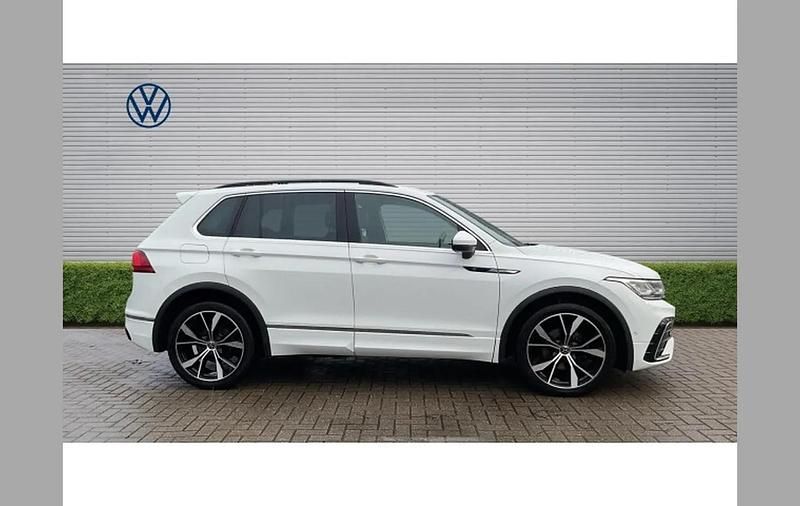Used VW Tiguan R-line 150 HP (110 kW) 2021 White SUV
