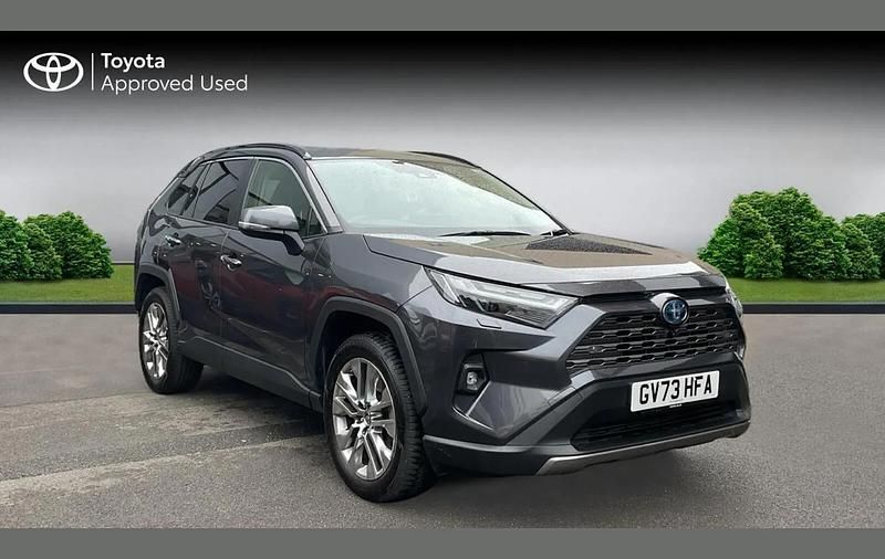 Grey Used 2023 Toyota RAV4 Hybrid SUV | £33,775 (A bit pricey) - Image 1/4