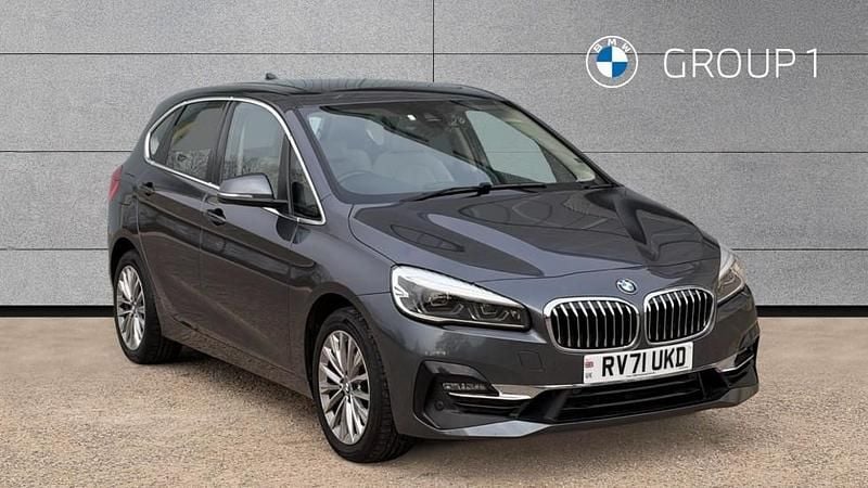 Used BMW 220 Active Tourer Luxury Line 187 HP (137 kW) 2021 Grey MPV