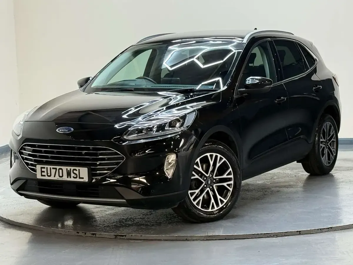 Used Ford Kuga Titanium 120 HP (88 kW) 2020 Black SUV