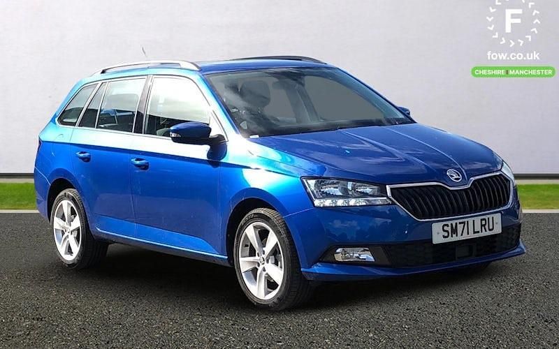 Blue Used 2022 Skoda Fabia SE L Estate | £14,899 (Fair price) - Image 1/3