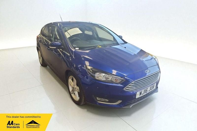 Blue Used 2015 Ford Focus Titanium Hatchback | £6,000 (Fair price) - Image 1/4