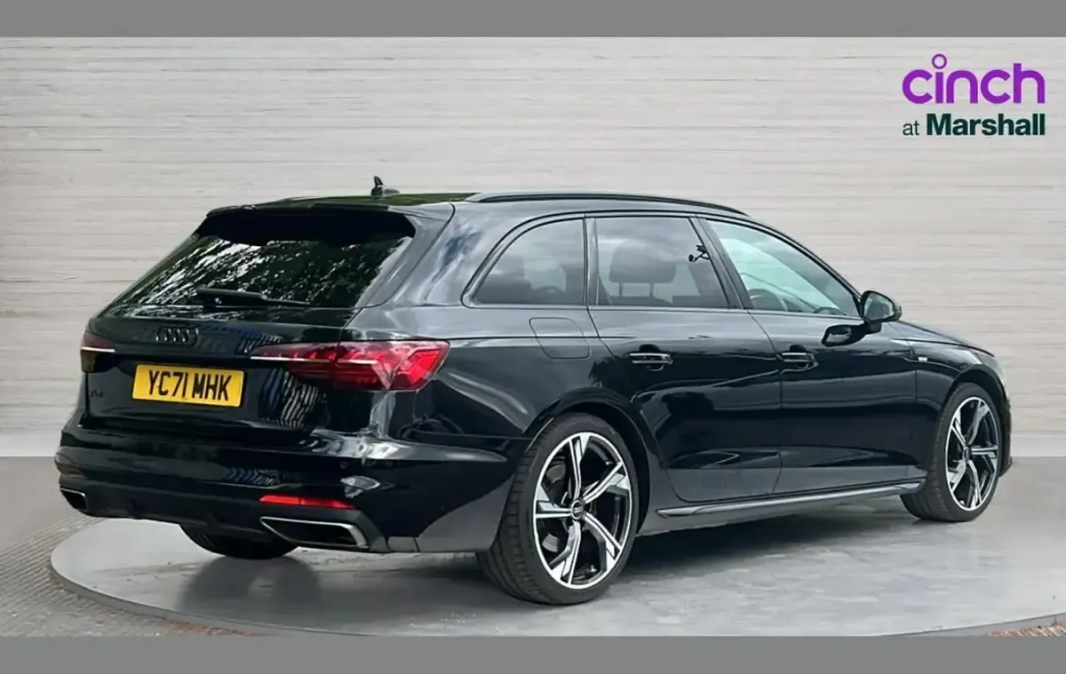 Used Audi A4 Black Edition 150 HP (110 kW) 2022 Black Estate