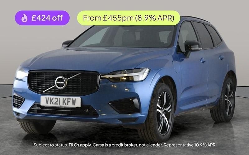 Blue Used 2021 Volvo XC60 R-Design SUV | £26,849 (Fair price) - Image 1/1