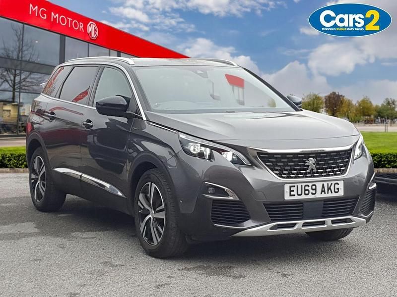 Grey Used 2019 Peugeot 5008 GT-line Hatchback | £13,690 (Fair price) - Image 1/4