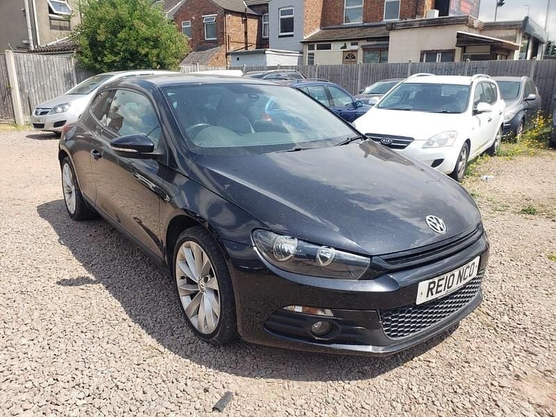 Used VW Scirocco GT 170 HP (125 kW) 2010 Black Coupe