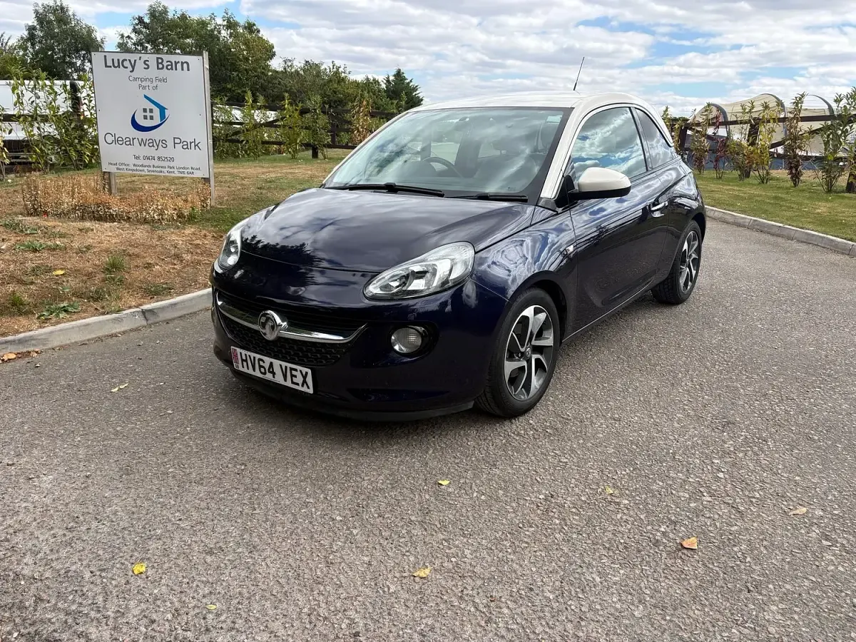 Used Vauxhall Adam Jam 70 HP (51 kW) 2014 Blue Hatchback