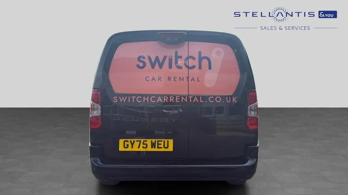 Used Peugeot Partner 129 HP (94 kW) 2025 Black MPV