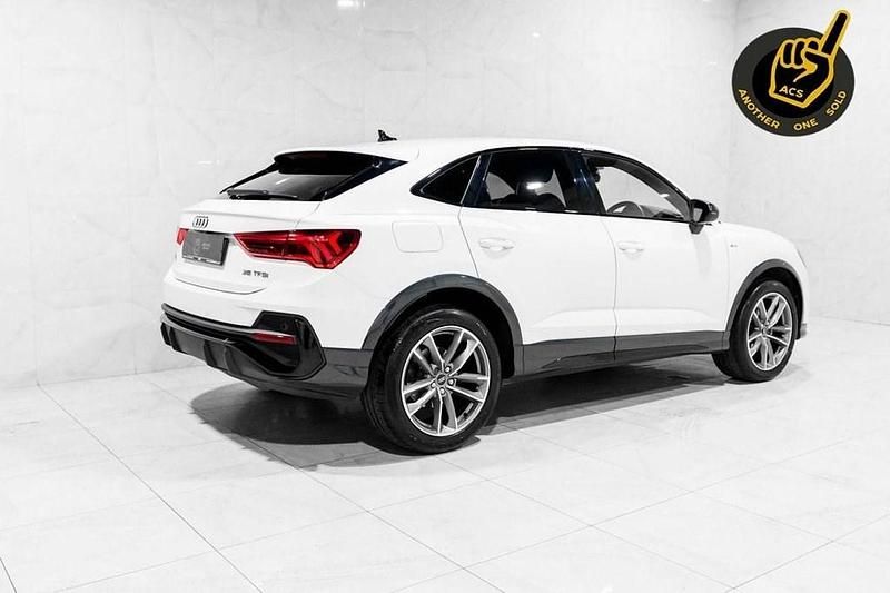 Used Audi Q3 Sportback Black Edition 150 HP (110 kW) 2021 White SUV