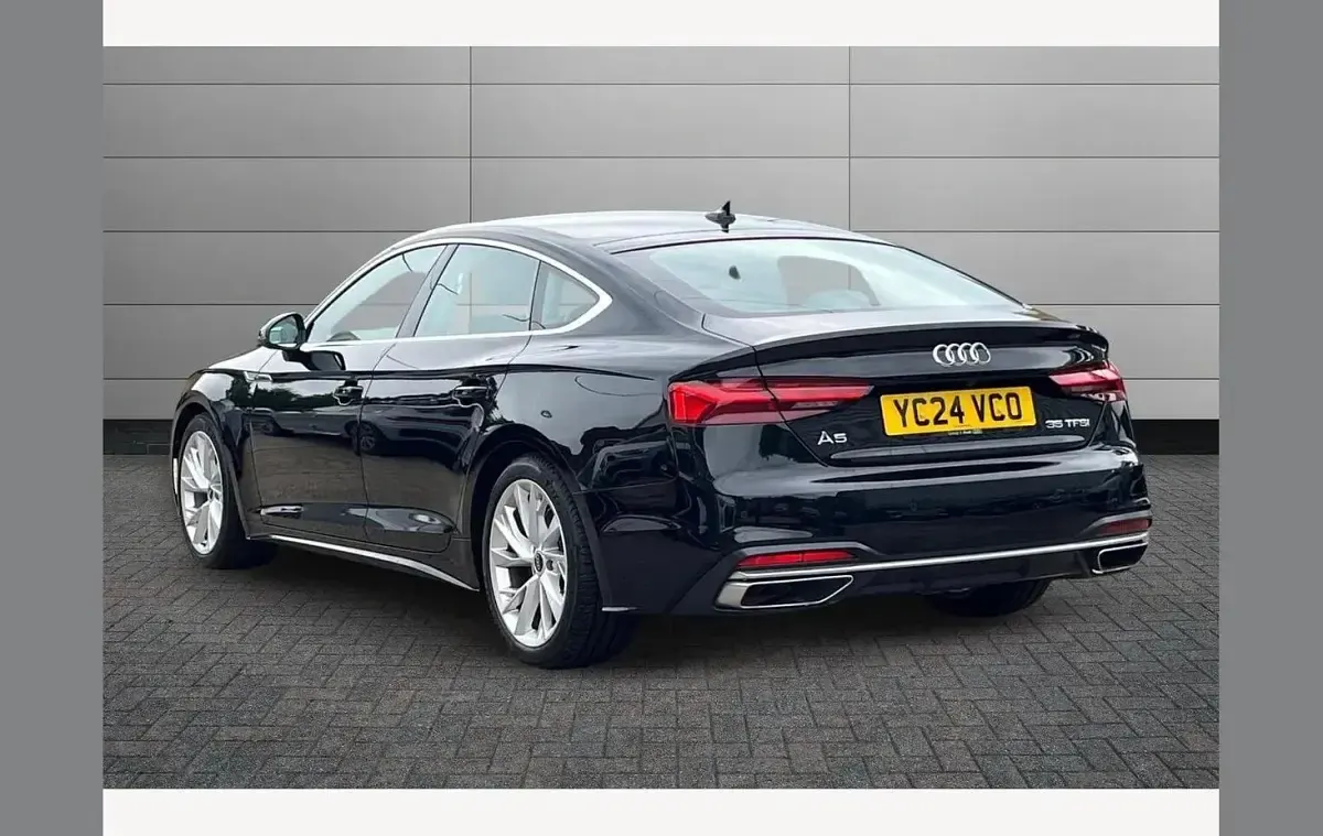Used Audi A5 Sport 150 HP (110 kW) 2024 Black Hatchback