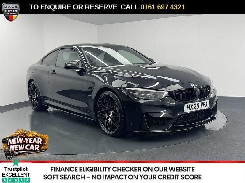 Black Used 2020 BMW M4 Competition Edition Coupe | £28,870 (Fair price) - Image 1/3
