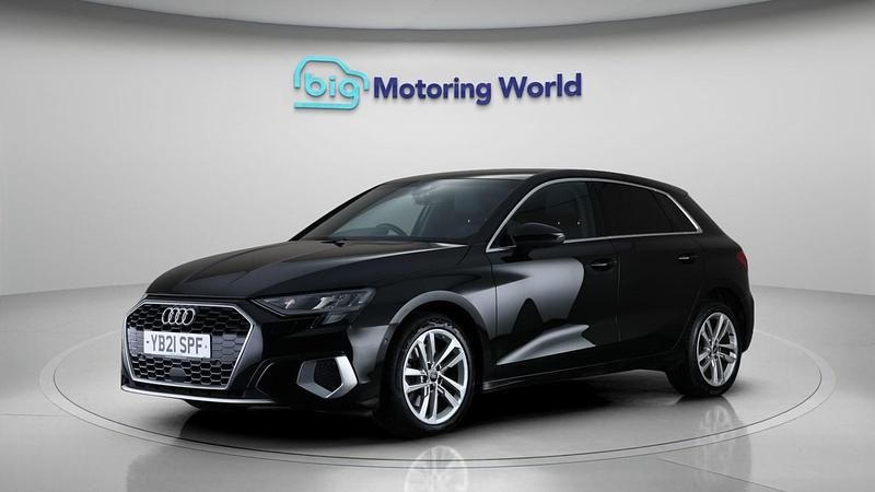 Used Audi A3 Sport 2021 Black Sedan