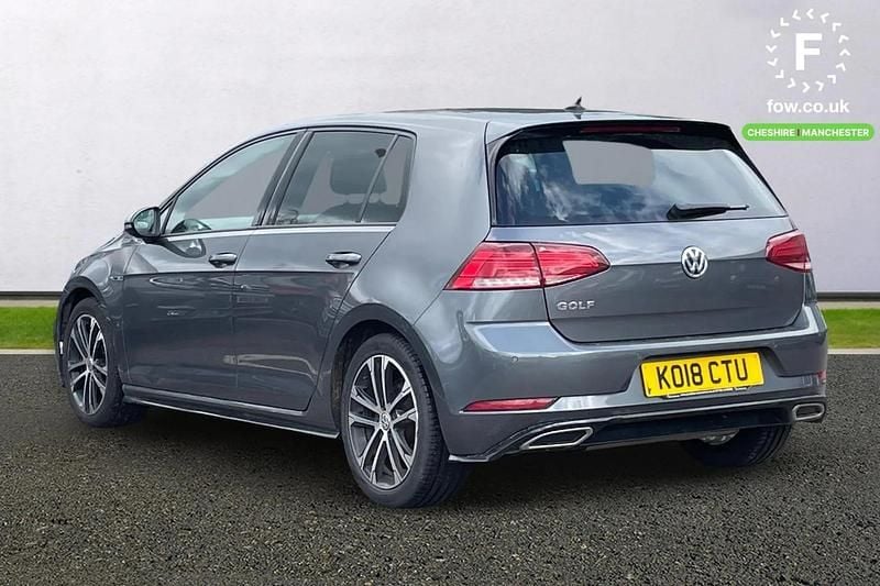 Used VW Golf VII R-line 150 HP (110 kW) 2018 Grey Hatchback