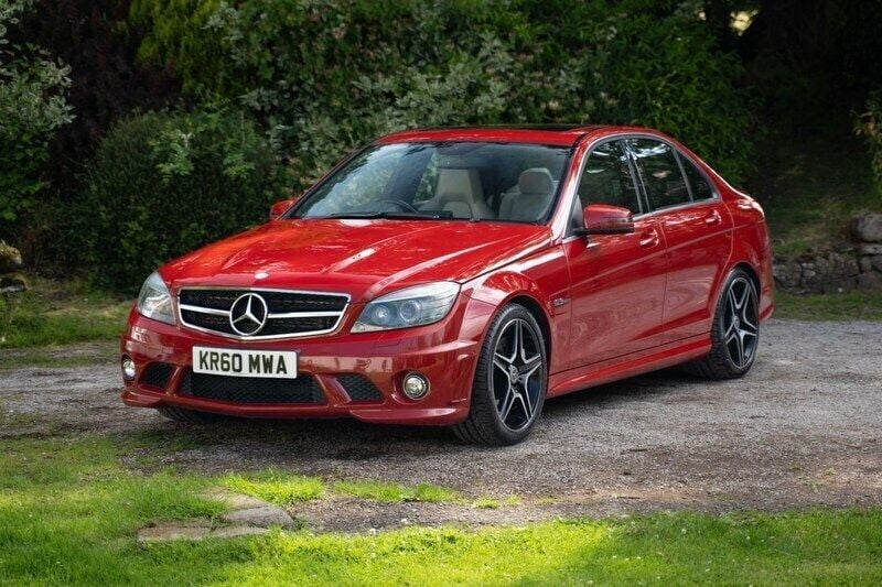 Red Used 2011 Mercedes C63 AMG Sedan | £15,995 (Good price) - Image 1/4