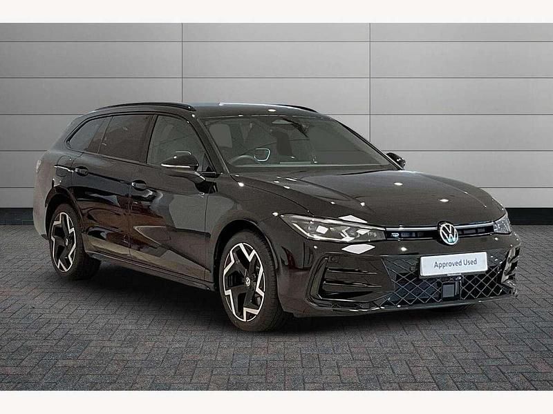 Black Used 2025 VW Passat R-line Estate | £34,695 - Image 1/4
