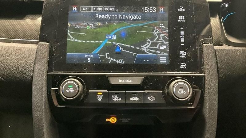 Used Honda Civic SR 120 HP (88 kW) 2019 Brilliant sporty blue Hatchback