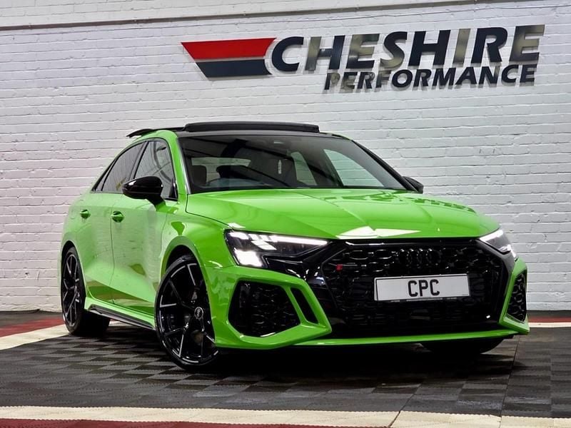 Used Audi RS3 Advanced 395 HP (290 kW) 2022 Green Sedan