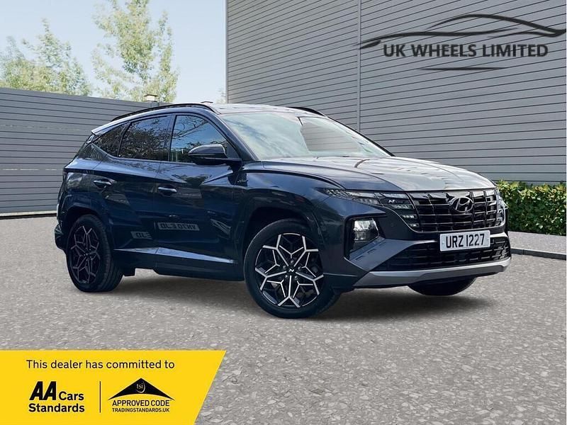 Grey Used 2022 Hyundai Tucson N Line SUV | £20,990 (Good price) - Image 1/3