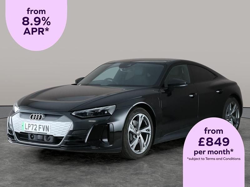 Black Used 2022 Audi e-tron GT quattro Advanced Sedan | £41,161 (Fair price) - Image 1/2